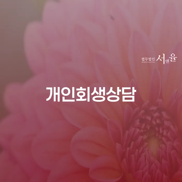 개인파산신고 대출 받은 돈채무조정 잘 하는 곳
