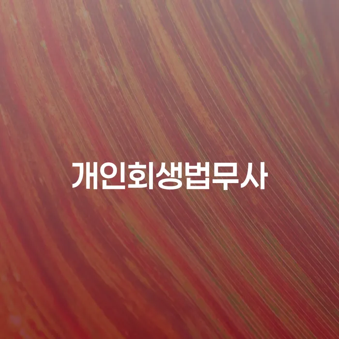 충주시 개인회생 빚청산 어떻게 진행되는지